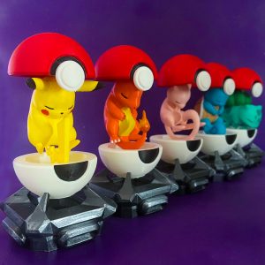 Pokemons dentro de la Pokeball