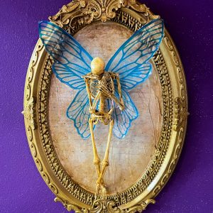 Hada Esqueleto con Marco