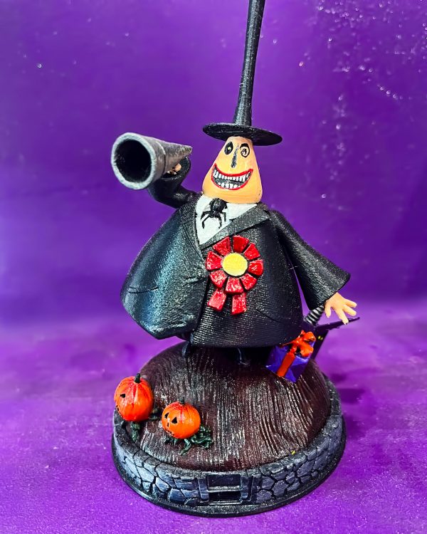 Alcalde Pesadilla Antes de Navidad Diorama