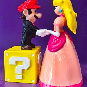 Mario y Peach Boda