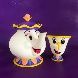 Sra. Potts y Chip La Bella y la Bestia