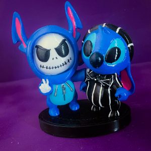 Stitch y Jack Skellington