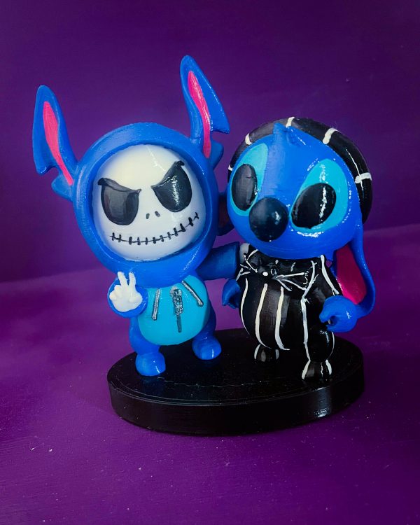 Stitch y Jack Skellington